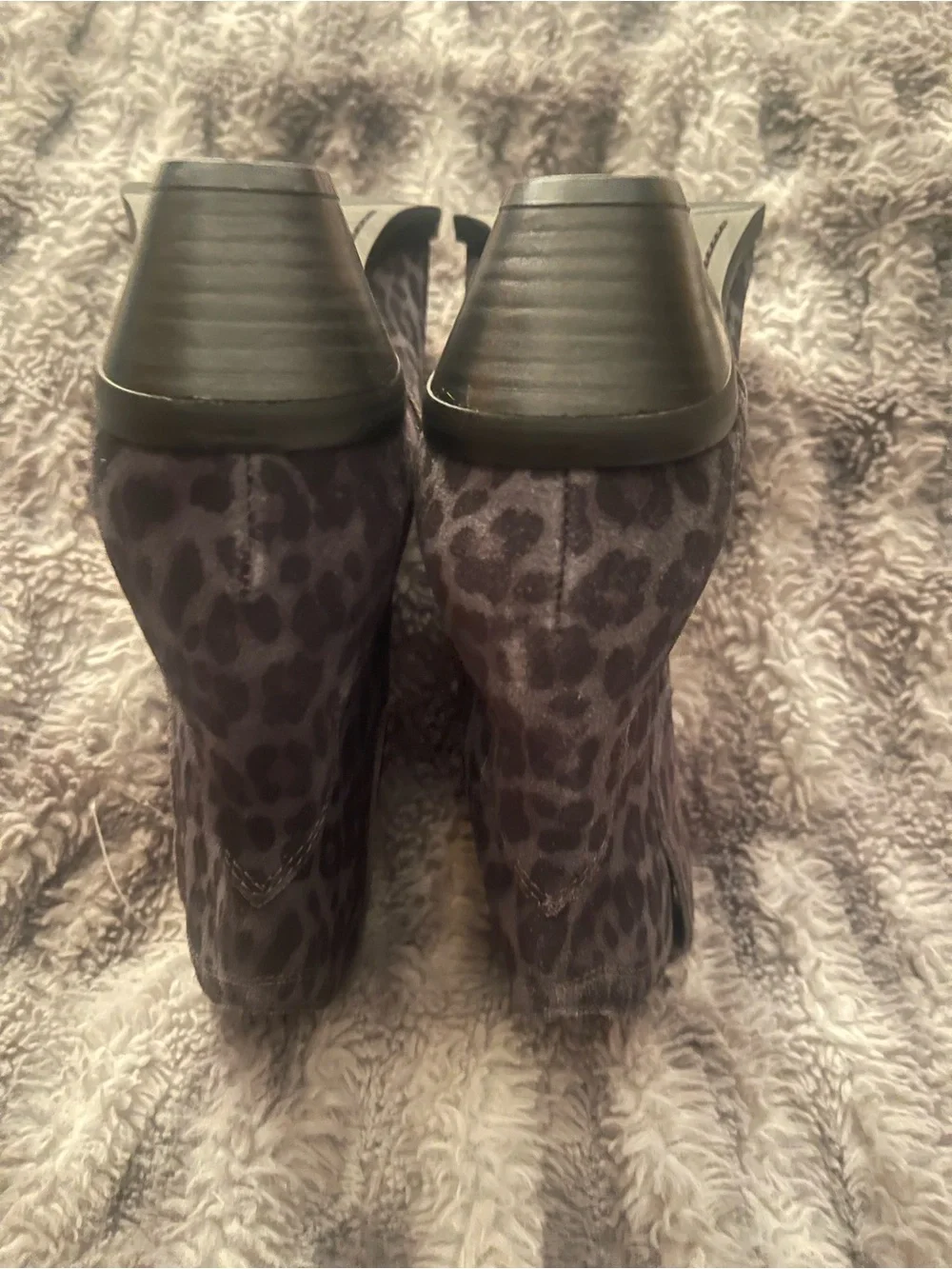Nine West Abreve Women's Suede Cowboy Ankle Boots.